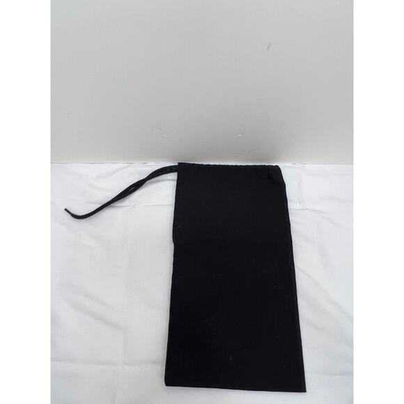 Chanel Small Black Dust Bag Cotton Drawstring Storage Travel Packable Organize - Picture 3 of 4